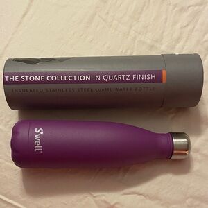 S'well Stone Collection Quartz Finish Purple Bottle